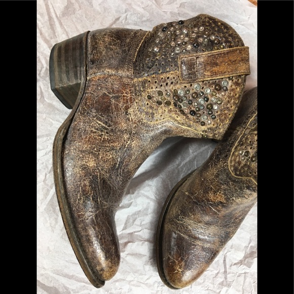 Frye Shoes - Frye Studded Ankle Bootie